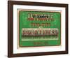 Dr. Zane’s Antidote, c. 1864-null-Framed Giclee Print