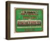 Dr. Zane’s Antidote, c. 1864-Vintage Reproduction-Framed Art Print