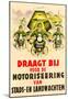 Draagt Bij voor de Motoriseering van Stads en Landwachten WWII War Propaganda Art Print Poster-null-Mounted Poster