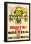 Draagt Bij voor de Motoriseering van Stads en Landwachten WWII War Propaganda Art Print Poster-null-Framed Poster