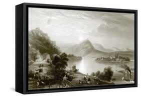 Drachenfels-English-Framed Stretched Canvas