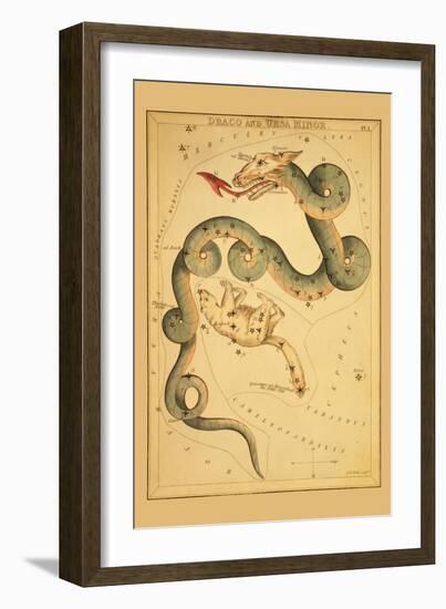 Draco and Ursa Minor-Aspin Jehosaphat-Framed Art Print