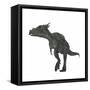 Dracorex Dinosaur-Stocktrek Images-Framed Stretched Canvas