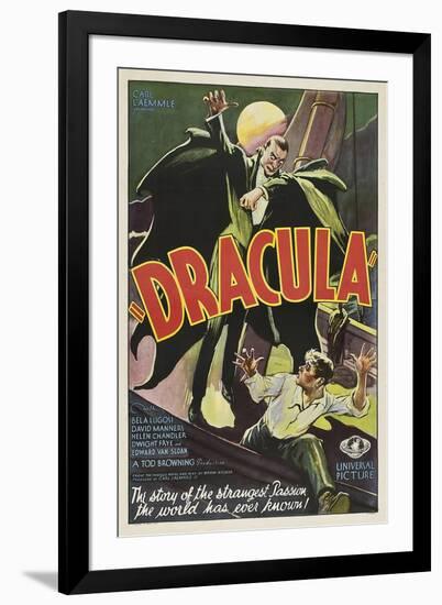 Dracula, 1931, Directed by Tod Browning-null-Framed Giclee Print