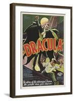 Dracula, 1931, Directed by Tod Browning-null-Framed Giclee Print