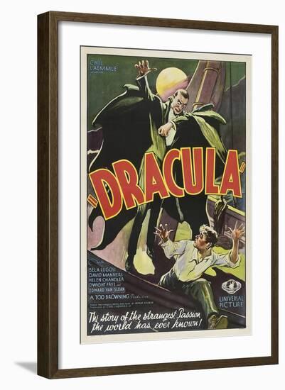 Dracula, 1931, Directed by Tod Browning-null-Framed Giclee Print