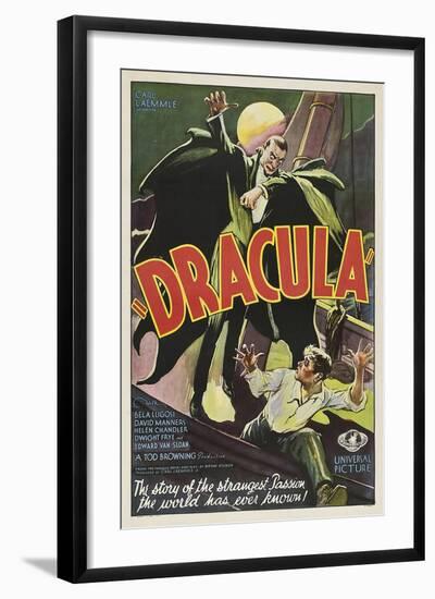 Dracula, 1931, Directed by Tod Browning-null-Framed Giclee Print