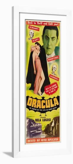 Dracula, 1931-null-Framed Premium Giclee Print