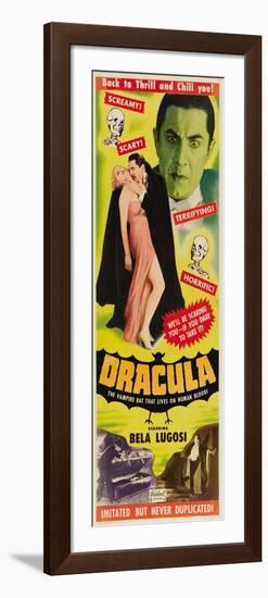 Dracula, 1931-null-Framed Premium Giclee Print