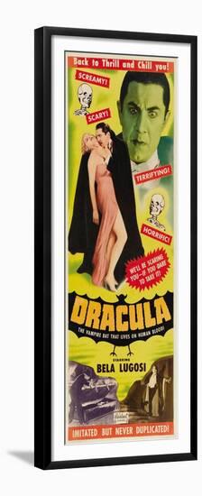 Dracula, 1931-null-Framed Premium Giclee Print