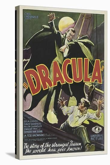 Dracula 1931-Vintage Apple Collection-Stretched Canvas
