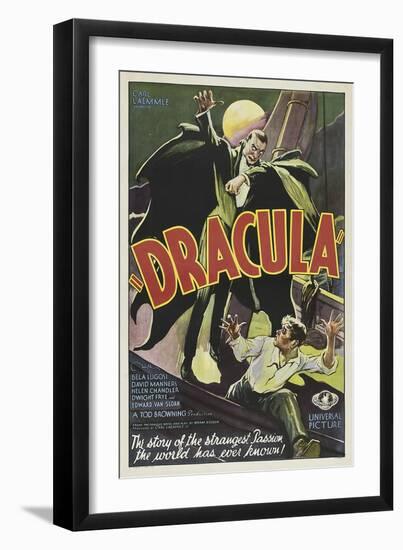 Dracula 1931-Vintage Apple Collection-Framed Premium Giclee Print