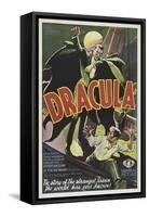 Dracula 1931-Vintage Apple Collection-Framed Stretched Canvas