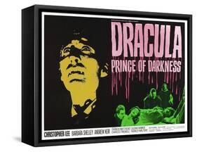 Dracula, 1958-null-Framed Stretched Canvas