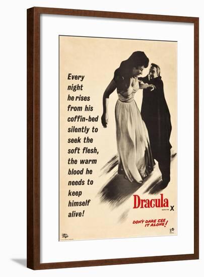 Dracula, 1958-null-Framed Giclee Print