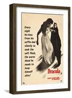 Dracula, 1958-null-Framed Giclee Print