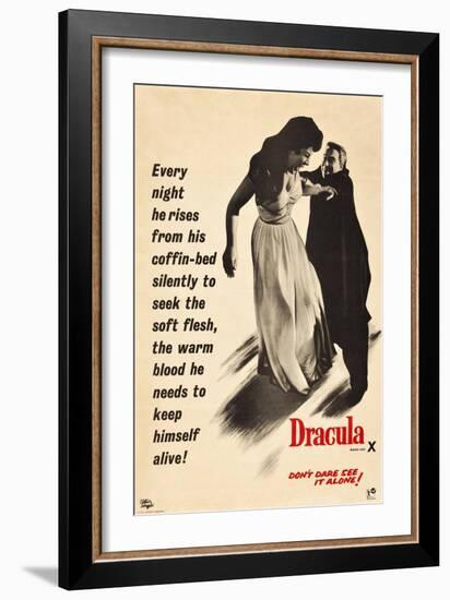 Dracula, 1958-null-Framed Giclee Print