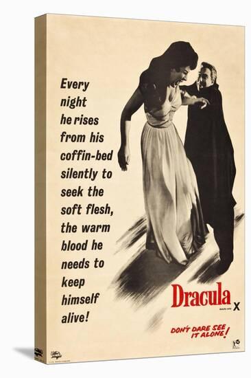 Dracula, 1958-null-Stretched Canvas