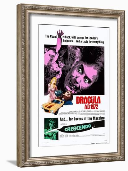 Dracula A.D., 1972-null-Framed Art Print