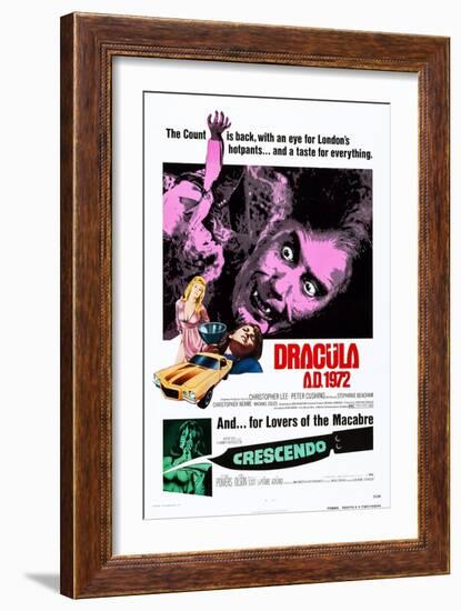 Dracula A.D., 1972-null-Framed Art Print