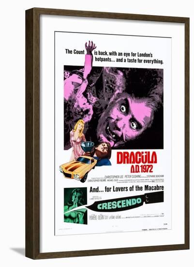 Dracula A.D., 1972-null-Framed Art Print