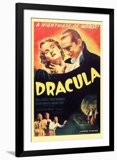 Dracula - Bela Lugosi 1931-null-Framed Art Print