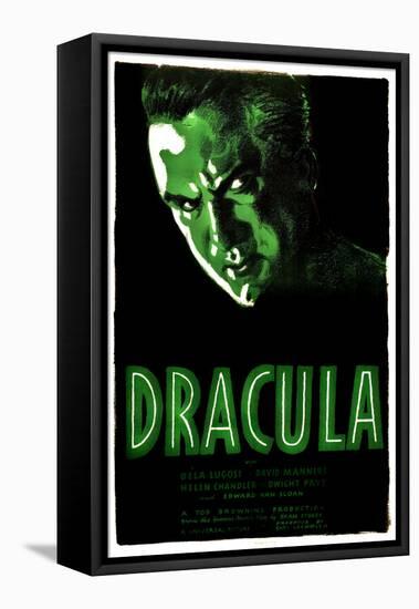 Dracula, Bela Lugosi, 1931-null-Framed Stretched Canvas