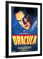 Dracula, Bela Lugosi, 1931-null-Framed Art Print