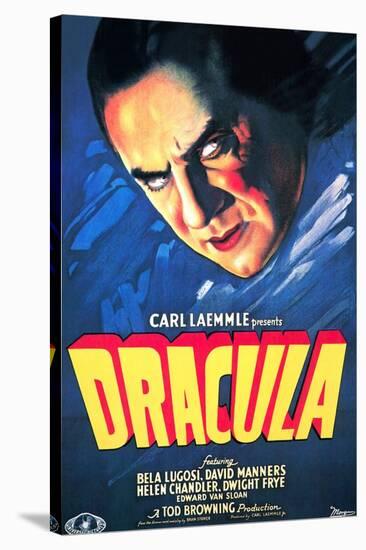 Dracula, Bela Lugosi, 1931-null-Stretched Canvas