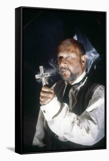 Dracula by John Badham with Donald Pleasence, 1979 (photo)-null-Framed Stretched Canvas