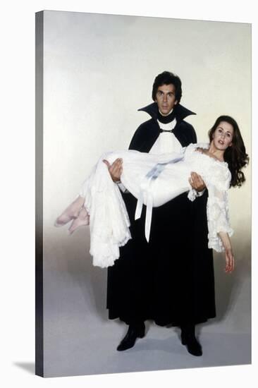 Dracula by JohnBadham with Frank Langella and Kate Nelligan, 1979 (photo)-null-Stretched Canvas