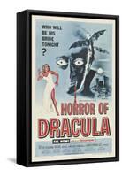 Dracula, Directed by Terence Fisher, 1958-null-Framed Stretched Canvas