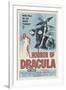 Dracula, Directed by Terence Fisher, 1958-null-Framed Giclee Print