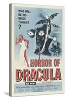 Dracula, Directed by Terence Fisher, 1958-null-Stretched Canvas