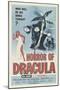 Dracula, Directed by Terence Fisher, 1958-null-Mounted Giclee Print