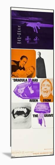 Dracula Has Risen From The Grave, Christopher Lee, Veronica Carlson, 1968-null-Mounted Premium Giclee Print