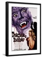 Dracula Has Risen from the Grave, Christopher Lee, Veronica Carlson, 1968-null-Framed Art Print