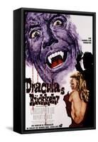 Dracula Has Risen from the Grave, Christopher Lee, Veronica Carlson, 1968-null-Framed Stretched Canvas