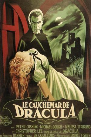 Dracula 1920s Vintage Style Movie Poster HD Canvas Art Print 12 16 20 24" Sizes 