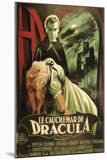 Dracula Movie Poster-null-Mounted Art Print