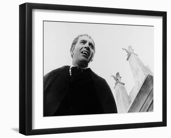 Dracula, Prince of Darkness, 1966-null-Framed Premium Photographic Print