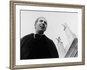 Dracula, Prince of Darkness, 1966-null-Framed Photographic Print