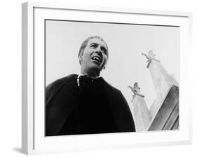 Dracula, Prince of Darkness, 1966-null-Framed Photographic Print