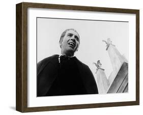 Dracula, Prince of Darkness, 1966-null-Framed Photographic Print