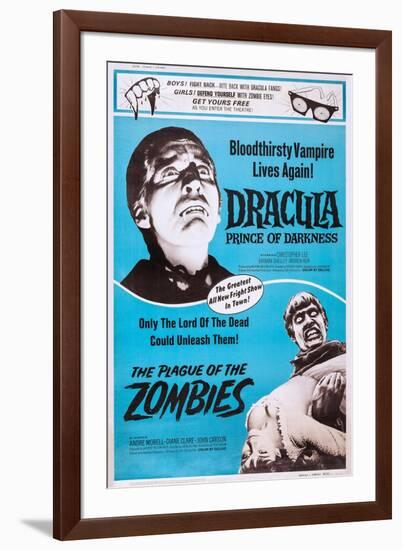 Dracula Prince of Darkness-null-Framed Art Print