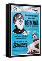 Dracula Prince of Darkness-null-Framed Stretched Canvas