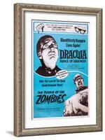 Dracula Prince of Darkness-null-Framed Art Print