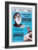 Dracula Prince of Darkness-null-Framed Art Print