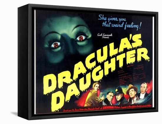 Dracula's Daughter-null-Framed Stretched Canvas