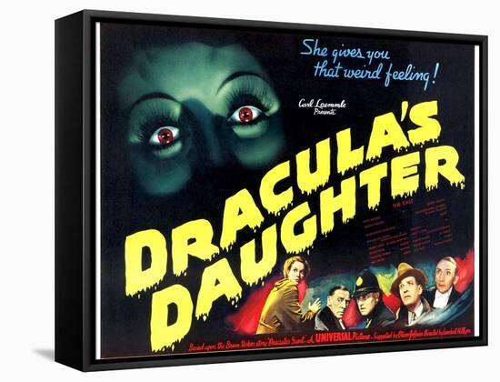 Dracula's Daughter-null-Framed Stretched Canvas